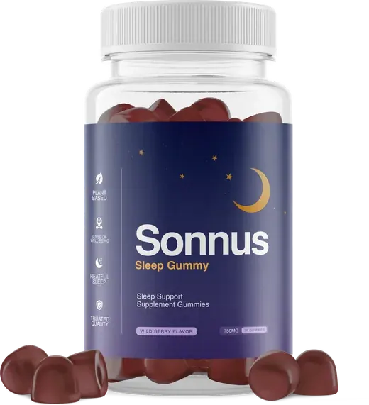Sonnus Sleep Gummy bottle